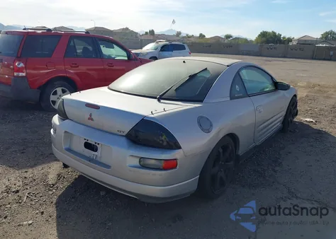 2000 Mitsubishi Eclipse Gt из США, поврежденный, VIN 4A3AC54L2YE074223